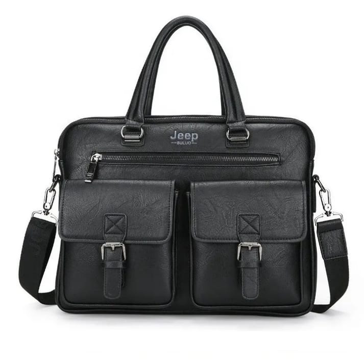 Cartable Business Jeep Buluo en Cuir – Praticité & Style au Quotidien