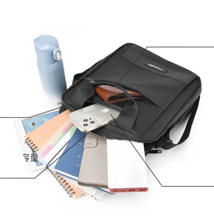 Sac Bandoulière Sport Urbain – Imperméable, Multi-Poches & Style Premium
