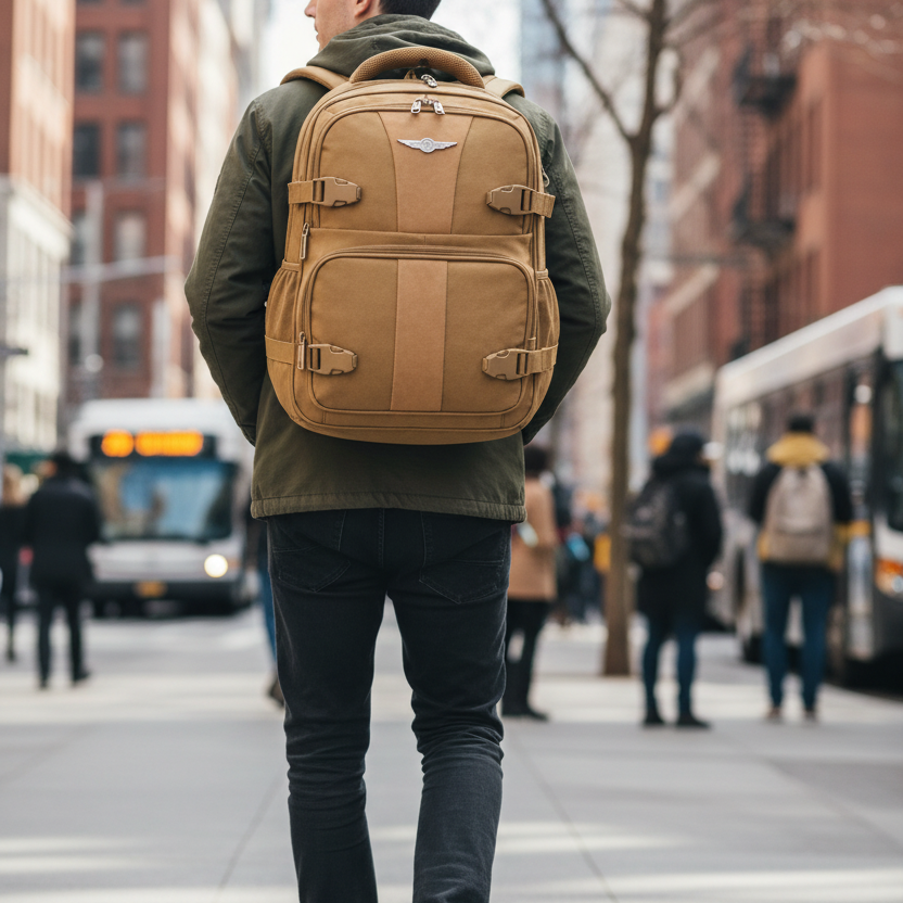 Sac à Dos Grande Capacité – Design Militaire & Parfait pour le Gym, le Bureau & le Voyage