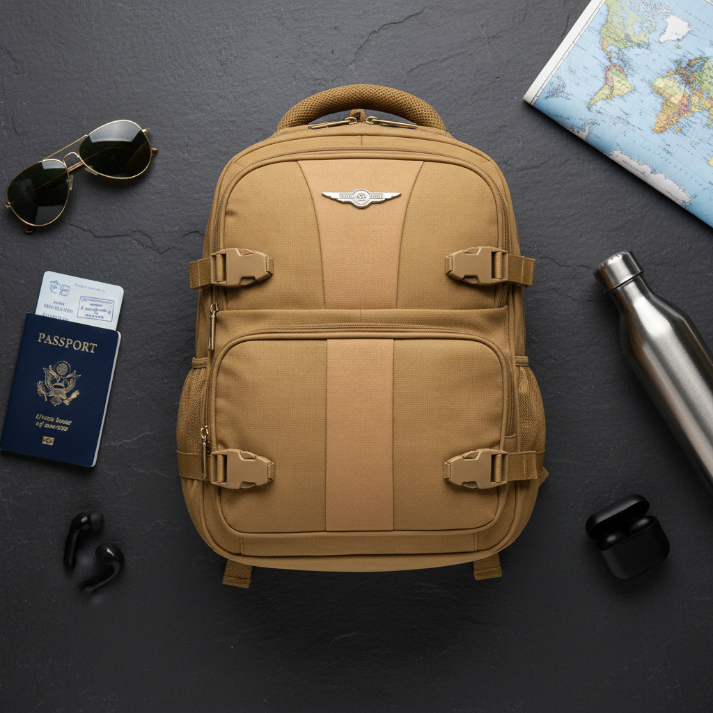 Sac à Dos Grande Capacité – Design Militaire & Parfait pour le Gym, le Bureau & le Voyage